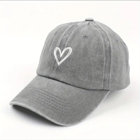 Accessories - Gray Vintage Style cotton Sun hat